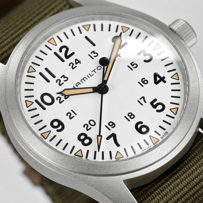 Hamilton H69529913 Watch - Khaki Field Mechanical 42mm (Image 4)