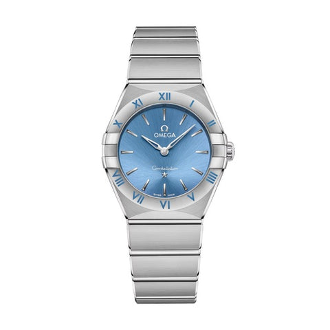 OMEGA 131.10.28.60.03.001 OMEGA Constellation 5-Year Warranty Blue Watch [Parallel Import] - Luxury Swiss Timepiece