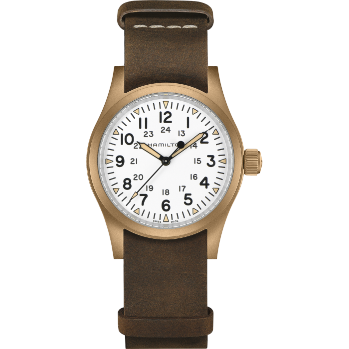 Hamilton H69459510 Watch - Khaki Field Mechanical Bronze