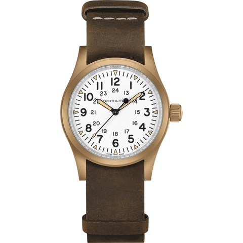 Hamilton H69459510 Watch - Khaki Field Mechanical Bronze