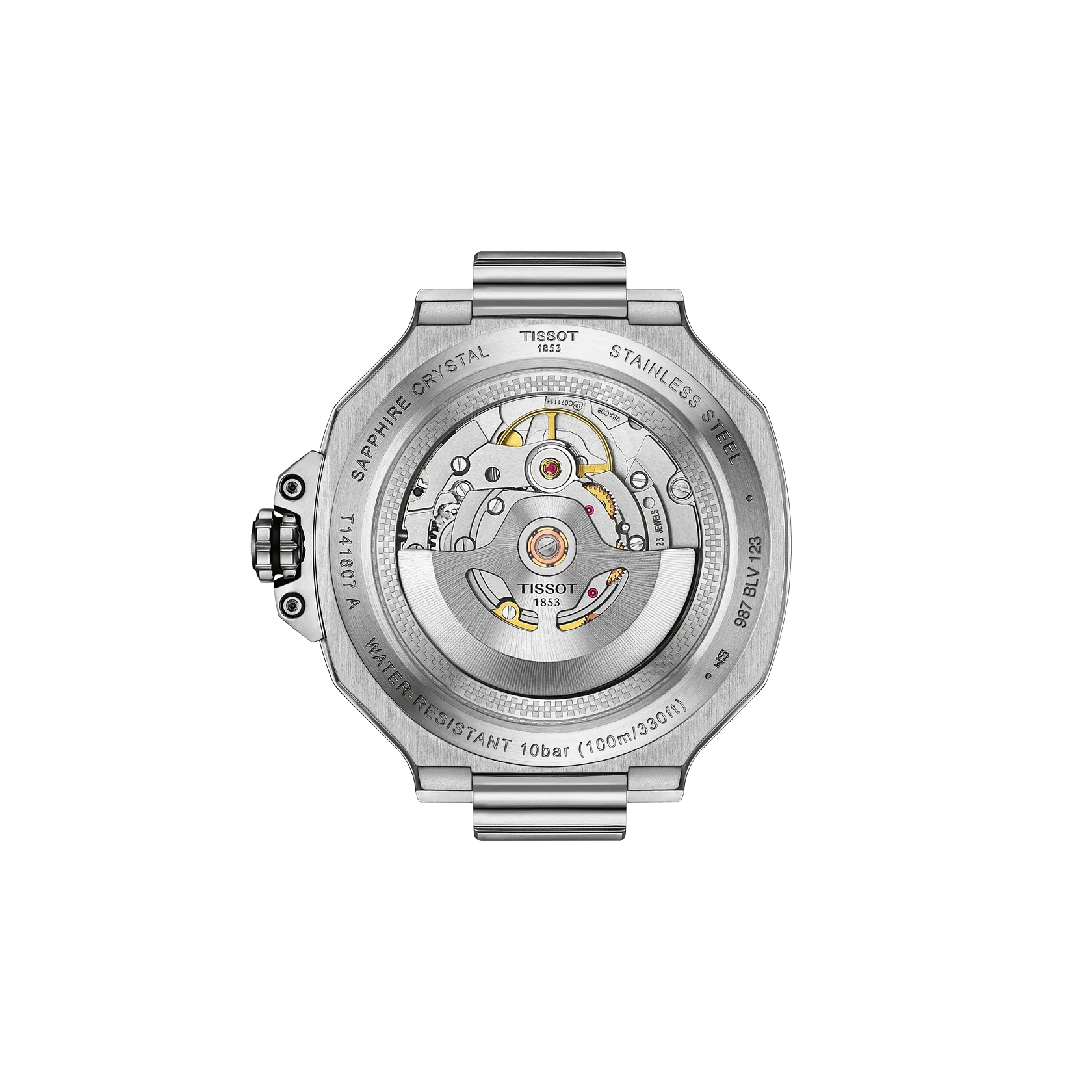 TISSOT T141.807.17.051.00 Watch - Swiss Automatic Movement Stainless Steel Case Water Resistant Elegant Design (Image 6)