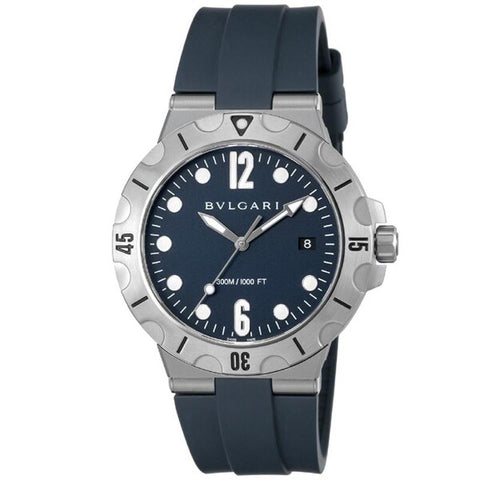 BVLGARI DP41C3SVSD Watch - nan Men's Rubber Strap Watch Parallel Import 2-Year Warranty