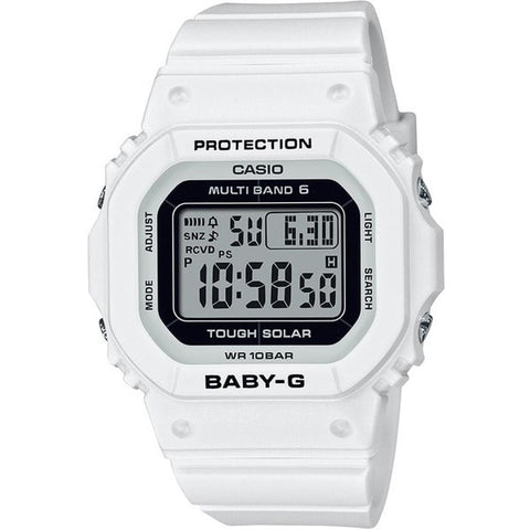 Casio Women's BABY-G Square Design Radio Solar Model BGD-5650-7JF