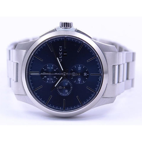 GUCCI G-Timeless 2-Year Warranty Blue YA126273 [Parallel Import]