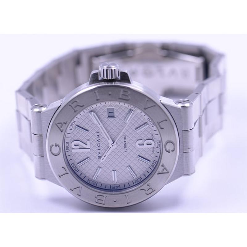 BVLGARI DG40C6SSD Watch - Diagono 2-Year Warranty Silver [Parallel Import] (Image 3)