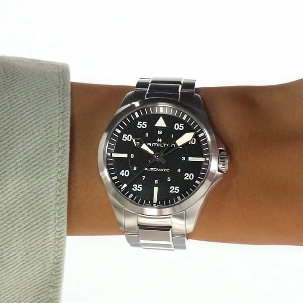 Hamilton H76305130 Watch - Khaki Aviation Pilot Auto 39mm (Image 2)