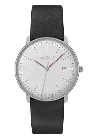 Junghans max bill mega solar 59_2326_02 Solar Powered 38mm Unisex Watch