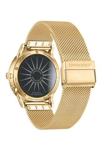 Junghans Meister MEGA Solar 59_7600_46 Solar Powered 38mm Unisex Watch