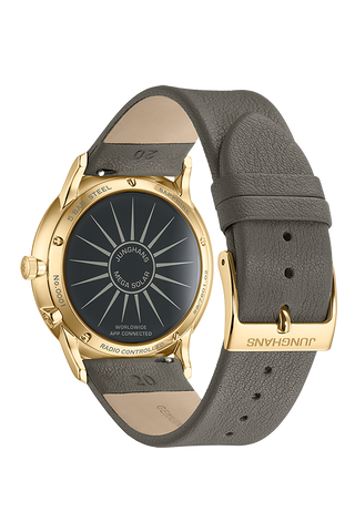 Junghans Meister MEGA Solar 59_7601_02 Solar Powered 38mm Unisex Watch