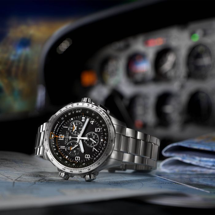 Hamilton H77912135 Watch - Khaki Aviation X-Wind GMT Chrono Quartz (Image 2)