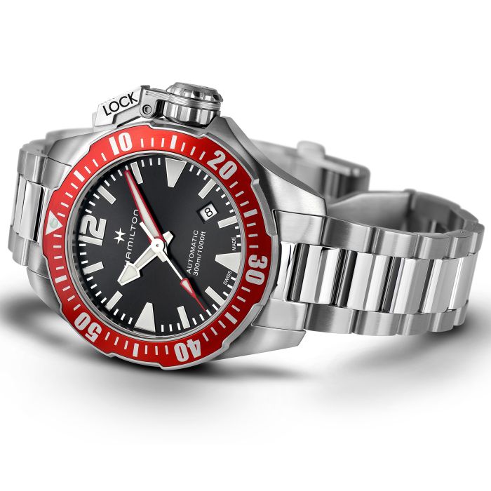 Hamilton H77725135 Watch - Khaki ネイビー OPENWATER AUTO (Image 4)