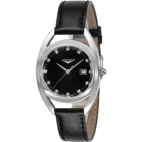 Longines Equestrian 2-Year Warranty Black L6.137.4.57.0 [Parallel Import]