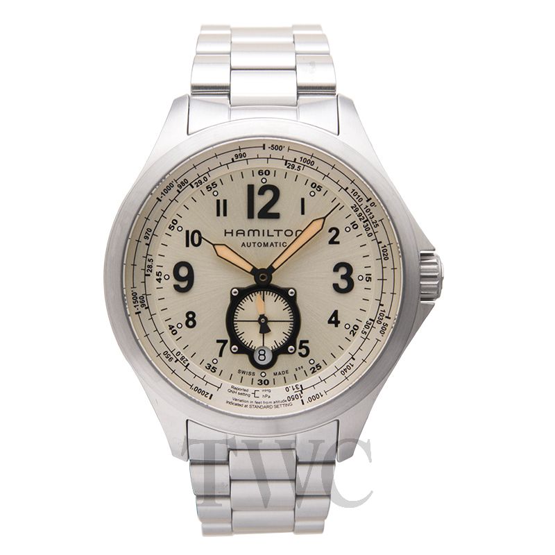 Hamilton H76655123 Watch - Khaki Aviation Khaki QNE Auto