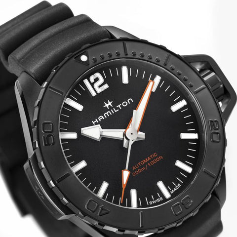 Hamilton H77855330 Watch - Khaki Navy Openwater Automatic 46mm (Image 3)