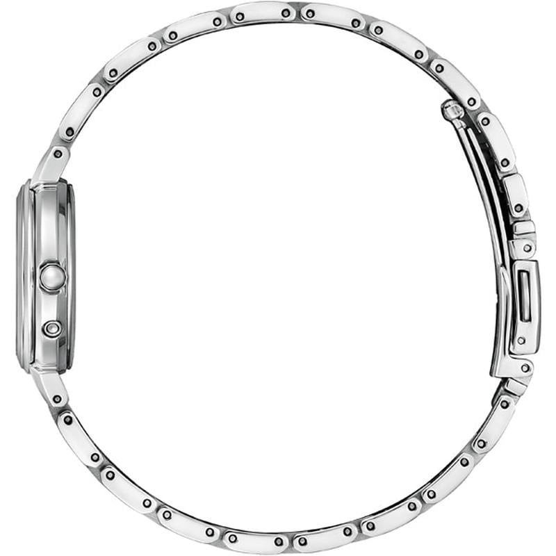 CITIZEN ES9430-54B Watch - Women's xC Eco-Drive Radio-Controlled Watch - Stainless Steel Line Happy Flight Series (Image 3)
