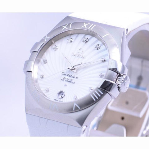 OMEGA Constellation 5-Year Warranty White 123.13.35.20.55.001 [Parallel Import]