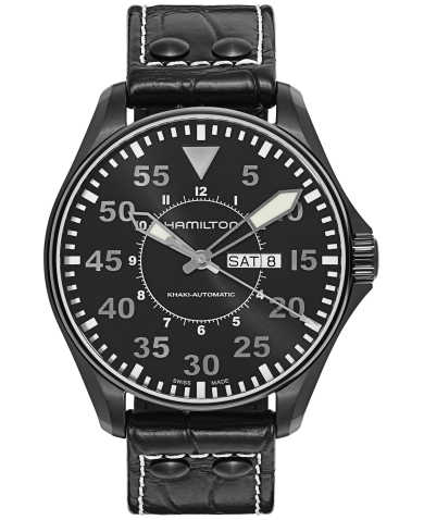 Hamilton H64785835 Watch - Khaki Aviation Pilot Day Date Auto (Image 5)