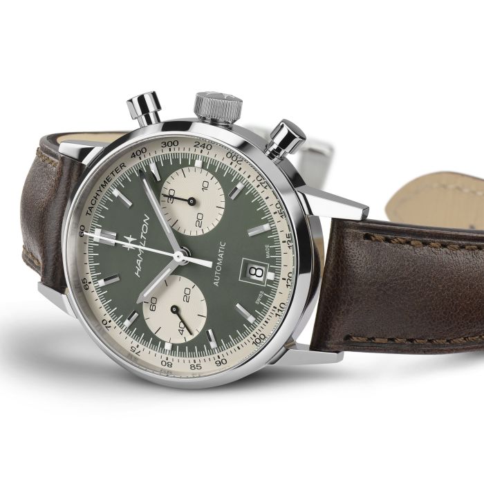 Hamilton H38416560 Watch - American Classic Intra-Matic Auto Chrono 40mm (Image 3)