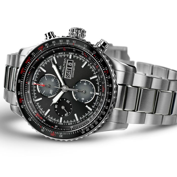 Hamilton H76726130 Watch - Khaki Aviation Converter Auto Chrono (Image 4)