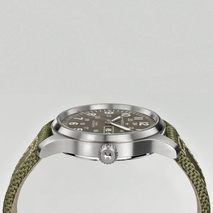 Hamilton H70535081 Watch - Khaki Field Khaki Field Day-Date (Image 3)