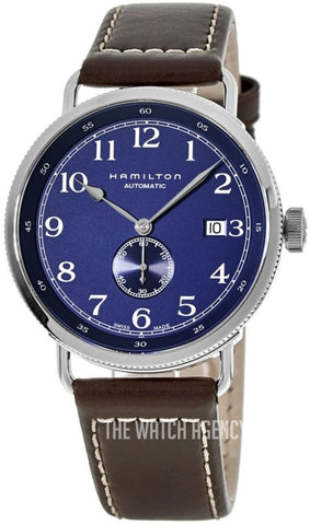 Hamilton H78455543 Watch - Khaki Navy Pioneer Small Second Auto (Image 2)