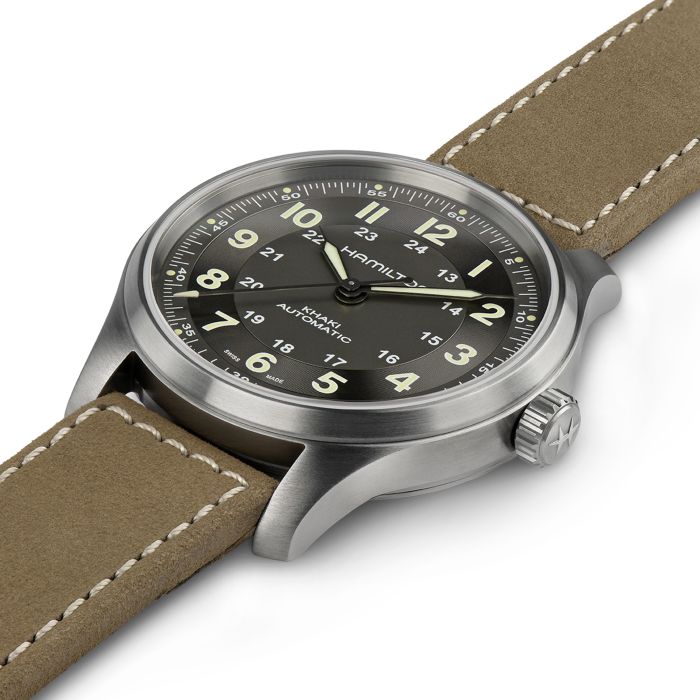 Hamilton H70545550 Watch - Khaki Field Titanium Auto (Image 3)