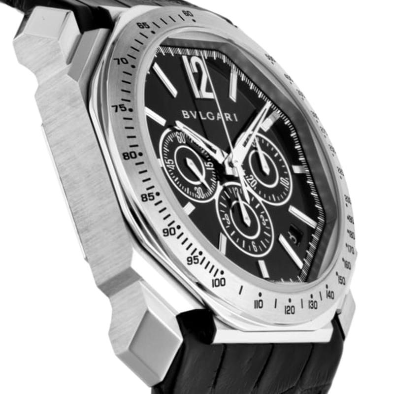 BVLGARI BGO41BSLDCHTA Watch - Men's Alligator Belt Parallel Import 2-Year Warranty (Image 3)