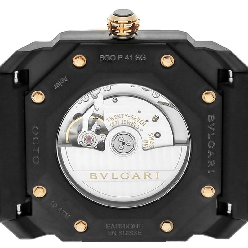 BVLGARI BGO41PBBSGVD Watch - Men's Rubber Strap Parallel Import Watch 2-Year Warranty (Image 5)