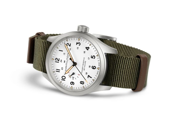Hamilton H69509910 Khaki Field Mechanical Power Reserve – IPPO