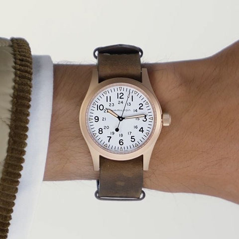 Hamilton H69459510 Watch - Khaki Field Mechanical Bronze (Image 2)