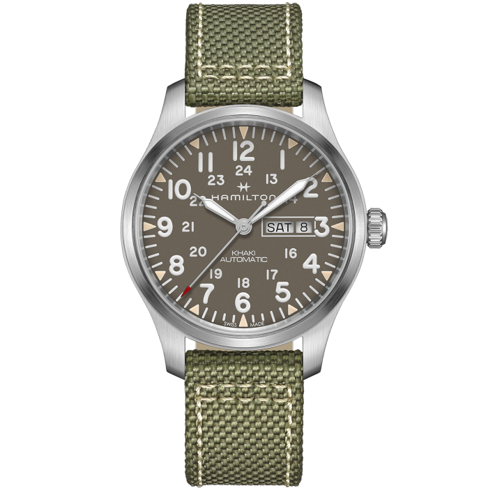Hamilton H70535081 Watch - Khaki Field Khaki Field Day-Date