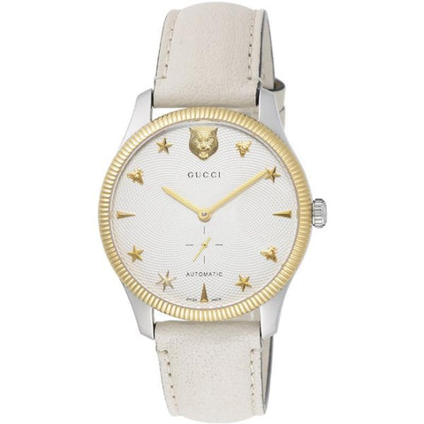 GUCCI G-Timeless 2-Year Warranty White YA126348 [Parallel Import]