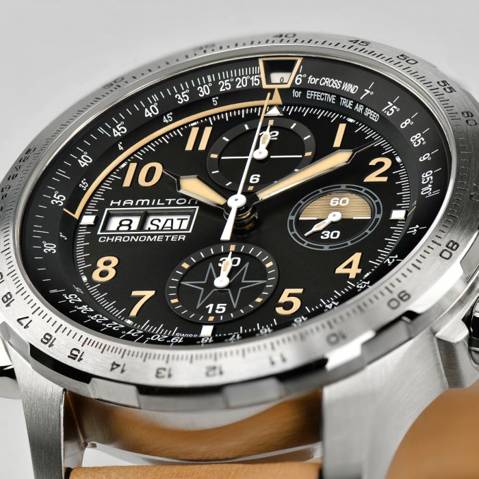 Hamilton H77796535 Watch - Khaki Aviation KHAKI X WIND DAY DATE AUTO CHRONO (Image 2)