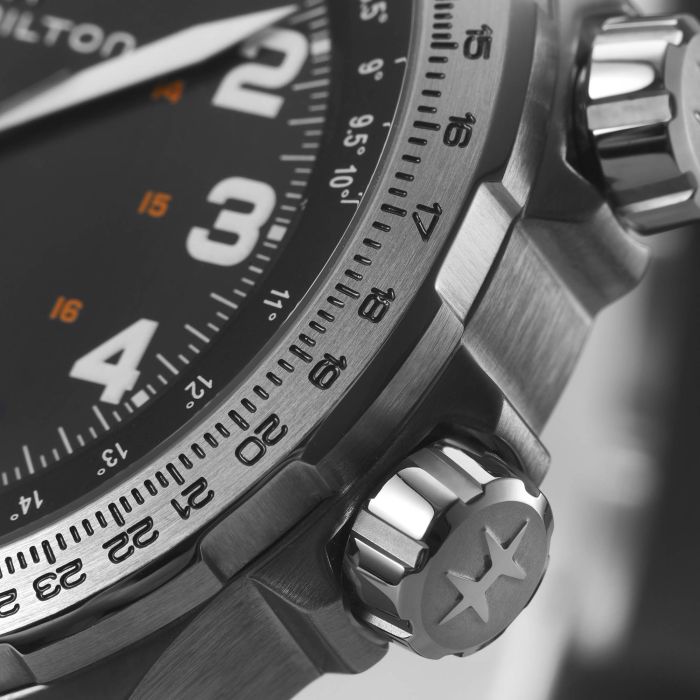 Hamilton H77755133 Watch - Khaki Aviation X-Wind Day Date Auto (Image 3)