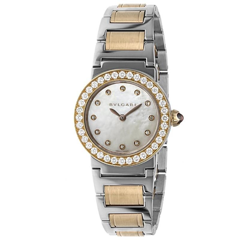 BVLGARI BBL26WSPGD/12 Watch - Ladies Metal Belt Watch, Parallel Import, 2-Year Warranty