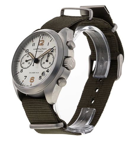 Hamilton H76456955 Watch - Khaki Aviation Khaki Pilot Pioneer Auto Chrono (Image 9)