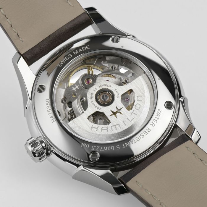 Hamilton H42535810 Watch - Jazzmaster Skeleton Auto (Image 6)