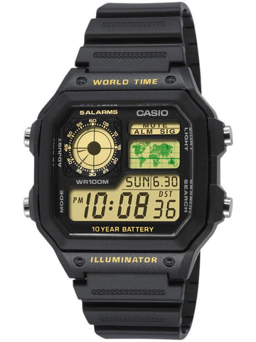 CASIO AE-1200WH-1BV WATCH