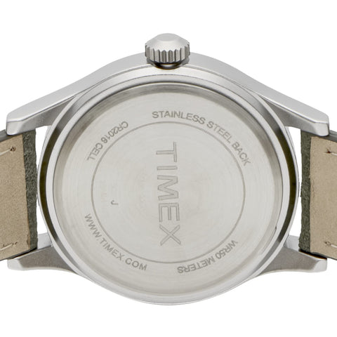 TIMEX Expedition TW4B22900 Men's Green Leather Watch