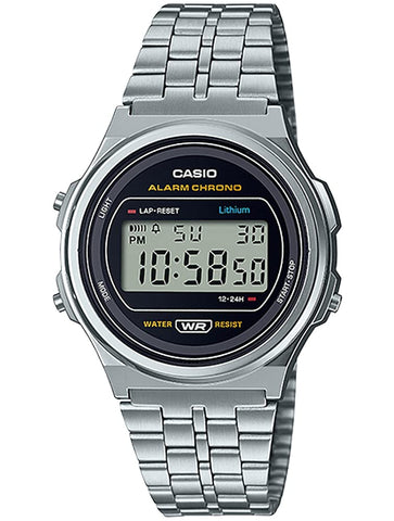 CASIO Standard A171WE-1ADF Vintage Quartz Digital Watch