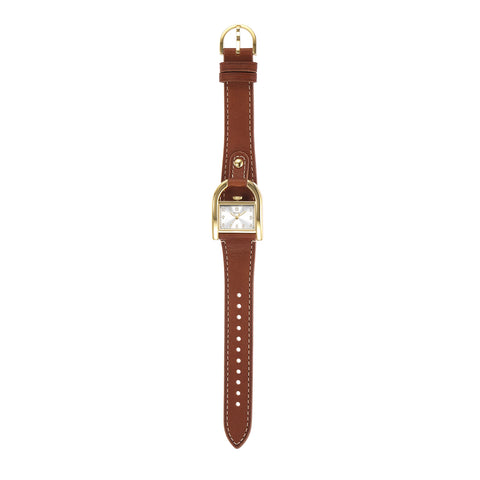 FOSSIL HARWELL ES5264 Women's Brown Leather Watch
