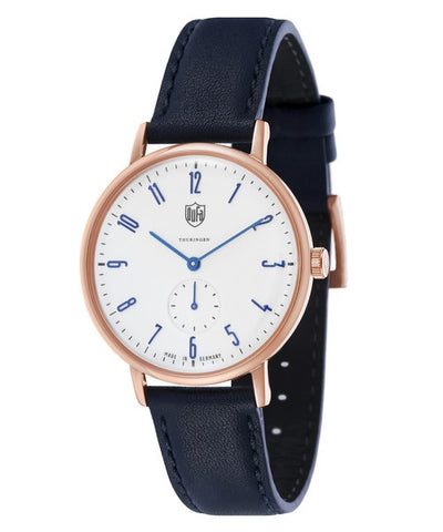 DUFA DF90010L Watch - GROPIUS Dial: White × Band: Blue [Genuine Product]