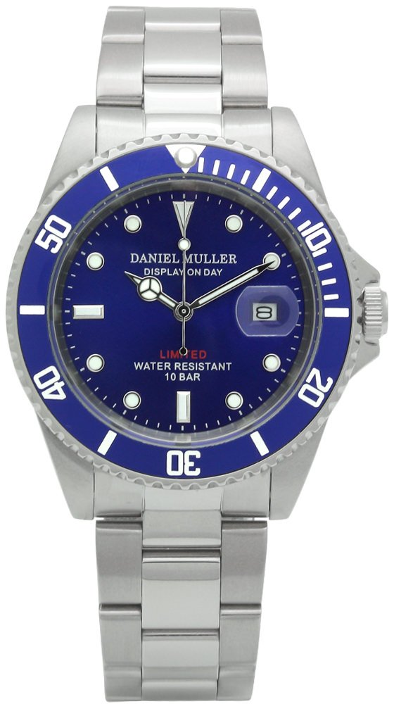 DANIEL MULLER DM-2018BL WATCH