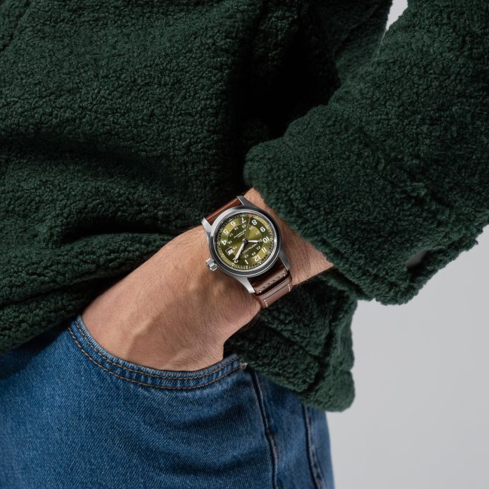 Hamilton H70605560 Watch - Khaki Field Auto 42 mm (Image 2)
