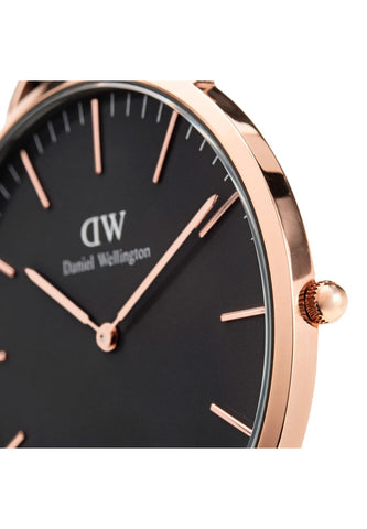 DANIEL WELLINGTON Classic Bristol DW00100125 Black Dial Watch