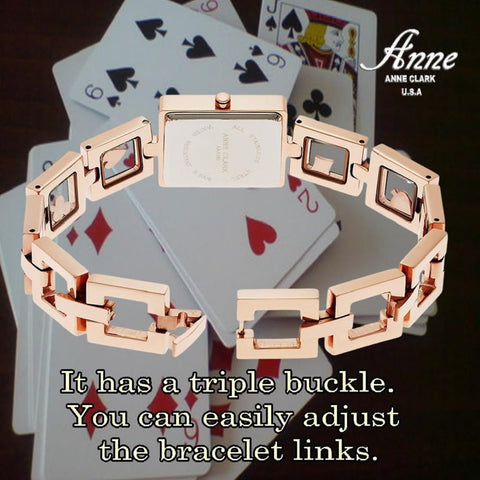 ANN CLARK AA-1030-17PG WATCH
