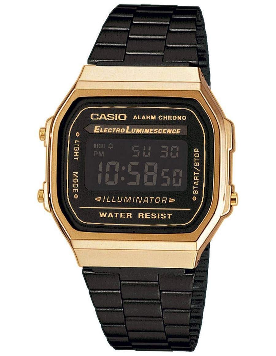 CASIO A168WEGB-1B WATCH