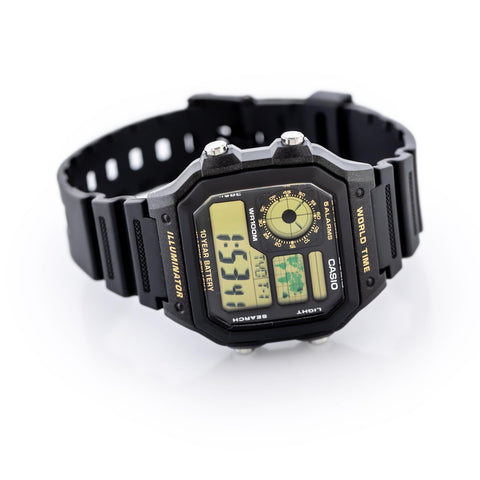 CASIO AE-1200WH-1BV WATCH