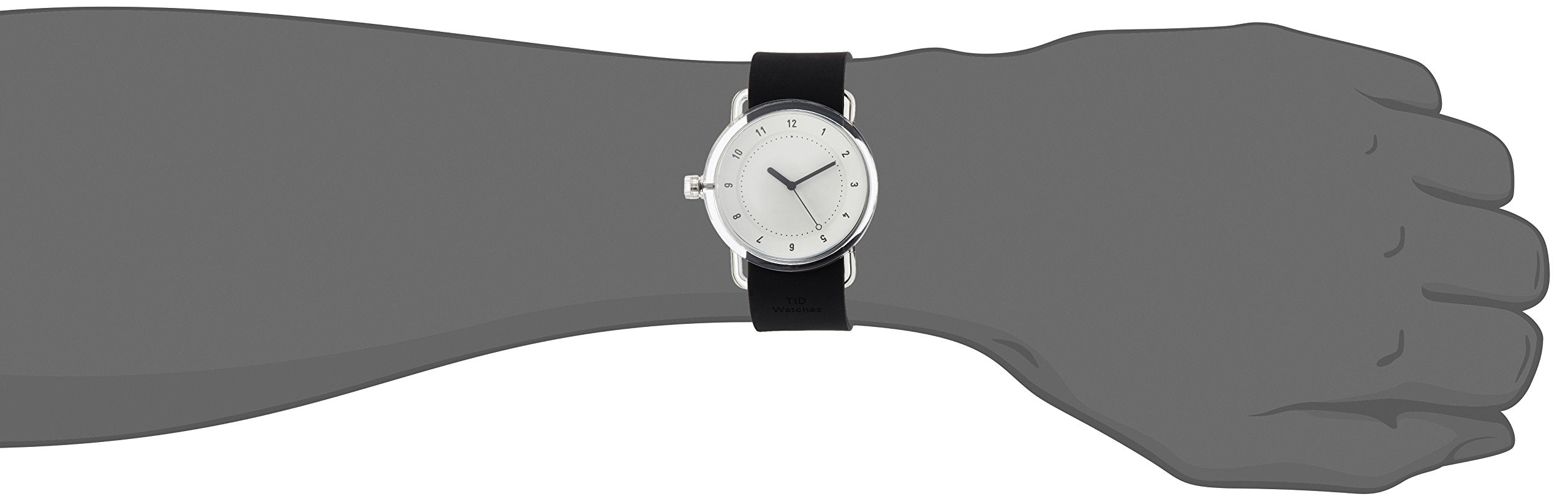 TID WATCHES TID03-WH/BK WATCH