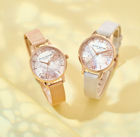 OLIVIA BURTON Abstract Florals OB16VM11 Rose Gold Watch